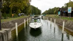 Fotorelacja - konferencja z podpisania umowy na remont śluzy Karwik - zdjęcie 27