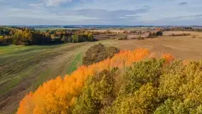 Jesień na mazurskich traktach, polach i łąkach, październik 2022 - zdjęcie 11