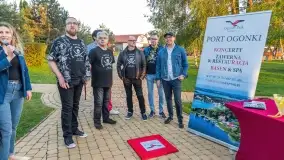 Odsłonięcie gwiazdy w Alei Gwiazd Szantowych w Ognistym Ptaku - Mietek Folk - zdjęcie 9