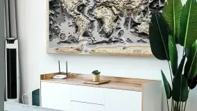 Drewniane mapy morskie i Mazur od Pracowni Twórczej Avocado - zdjęcie 8