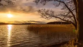 Mazurski zachód słońca, luty 2020 - zdjęcie 4