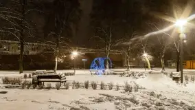 Zimowo - świąteczna wersja nocnego Kętrzyna - zdjęcie 5