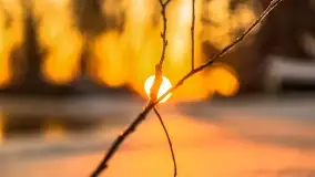 Wschód słońca nad jeziorem Niegocin, grudzień 2022 - zdjęcie 27