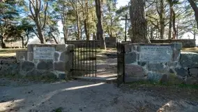 Cmentarz wojenny Jagerhohe i jezioro Święcajty na początku wiosny, 2022 - zdjęcie 50