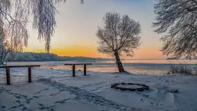 Bajkowe i zimowe klimaty nad jeziorem Dargin, grudzień 2022 - zdjęcie 57