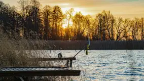 Wschód słońca nad jeziorem Śniardwy, Krzywy Róg - zdjęcie 5