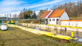 Śluzy Guzianka I i II w śnie zimowym, styczeń 2023 r. - zdjęcie 5