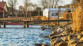 Zachód słońca w Rynie, jezioro Ryńskie, styczeń 2023 - zdjęcie 51