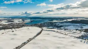 Niedzielne popołudnie widziane z drona, Ryn i okolice - zdjęcie 2