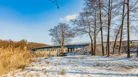 Słonecznie i zimowo przy moście Sztynorckim - zdjęcie 25