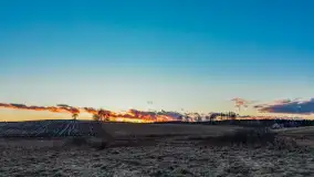 Zachód słońca nad jeziorem Gołdopiwo, marzec 2023 r. - zdjęcie 18