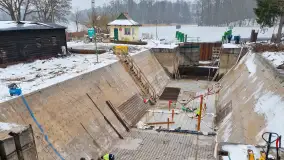 Remont śluzy Guzianka I, marzec 2023 - zdjęcie 1