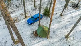 Wyspa Wydmińska i jezioro Wydmińskie, końcówka zimy 2023 r. - zdjęcie 26