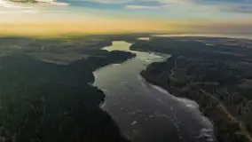 Wschód słońca nad jeziorem Tyrkło, marzec 2023 r. - zdjęcie 72