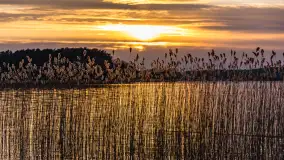 Wiosenny zachód słońca nad jeziorem Dejguny - zdjęcie 32