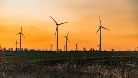 Zachód słońca nad rzeką Guber, kwiecień 2023 r. - zdjęcie 25