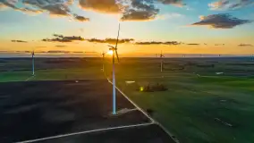 Zachód słońca nad rzeką Guber, kwiecień 2023 r. - zdjęcie 30