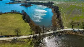 Mazury z lotu ptaka, marzec - kwiecień 2023 r. - zdjęcie 10