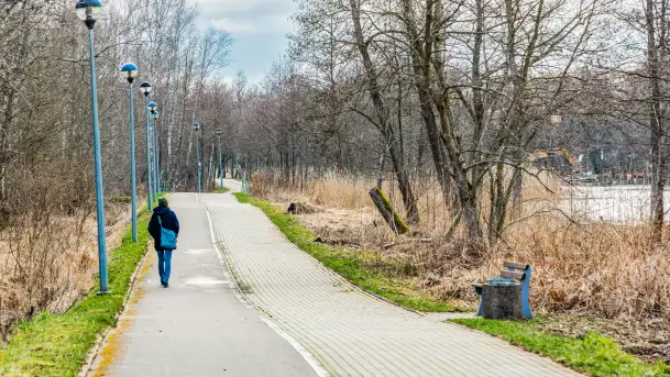 Węgorapa i kanał Węgorzewski pod koniec marca 2023 r. - zdjęcie 9