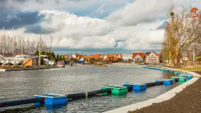 Węgorapa i kanał Węgorzewski pod koniec marca 2023 r. - zdjęcie 2