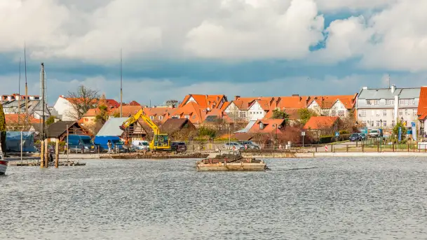 Węgorapa i kanał Węgorzewski pod koniec marca 2023 r. - zdjęcie 7