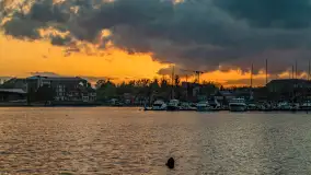 Zachód słońca w Mikołajkach, czuć sezon 2023 - zdjęcie 35