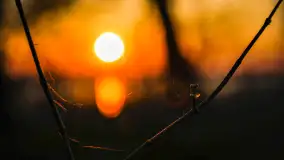 Zachód słońca w Pierkunowie, jezioro Kisajno, kwiecień 2023 r. - zdjęcie 8