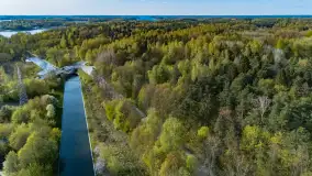 Kanał Niegociński na zdjęciach z drona, maj 2023 r. - zdjęcie 27