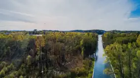 Kanał Niegociński na zdjęciach z drona, maj 2023 r. - zdjęcie 11