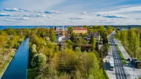 Kanał Niegociński na zdjęciach z drona, maj 2023 r. - zdjęcie 29