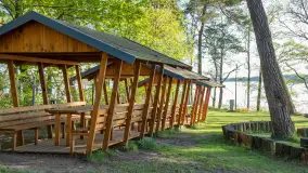 Port Piękny Brzeg nad jeziorem Święcajty, maj 2023 - zdjęcie 10