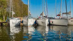 Port Piękny Brzeg nad jeziorem Święcajty, maj 2023 - zdjęcie 13