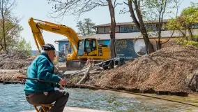 Kanał Łuczański w remoncie, postęp prac, maj 2023 r. - zdjęcie 23