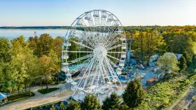 Koło nazywane okiem Giżycka robi wrażenie, maj 2023 r. - zdjęcie 2