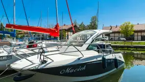 Port Piękna Góra nad jeziorem Tajty, maj 2023 r. - zdjęcie 7