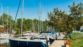 Port Piękna Góra nad jeziorem Tajty, maj 2023 r. - zdjęcie 48