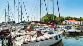 Port Piękna Góra nad jeziorem Tajty, maj 2023 r. - zdjęcie 21