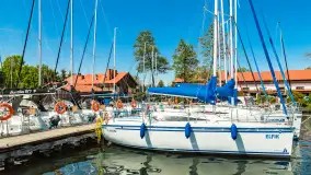 Port Piękna Góra nad jeziorem Tajty, maj 2023 r. - zdjęcie 5