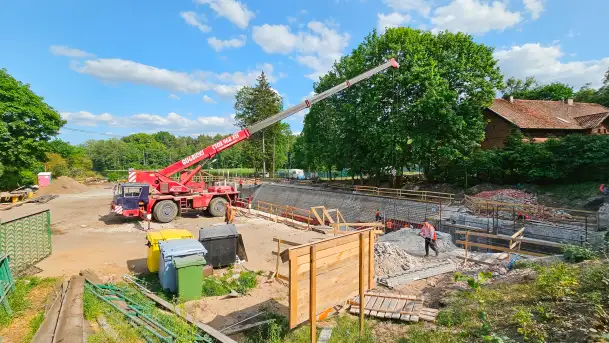 Remont Śluzy Guzianka I, stan na początek czerwca 2023 r. - zdjęcie 2