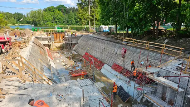 Remont Śluzy Guzianka I, stan na początek czerwca 2023 r. - zdjęcie 3