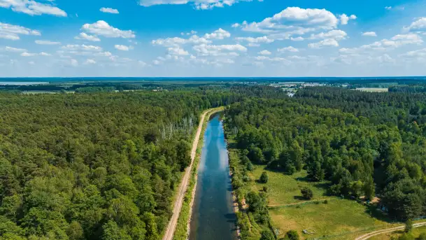 Śluza Karwik, kanał Jegliński, czerwiec 2023 r. - zdjęcie 11