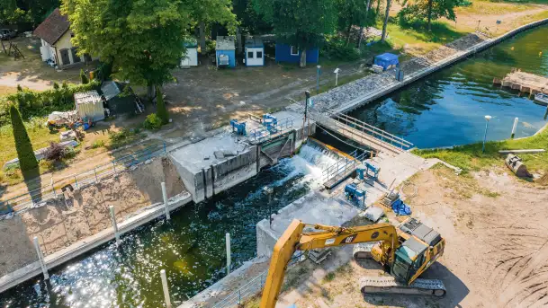 Śluza Karwik, kanał Jegliński, czerwiec 2023 r. - zdjęcie 8