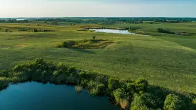 Mazurskie pola i łąki z lotu ptaka, czerwiec 2023 r. - zdjęcie 15