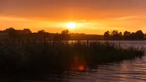 Zachód słońca nad jeziorem Dejgunek, lipiec 2023 r. - zdjęcie 9