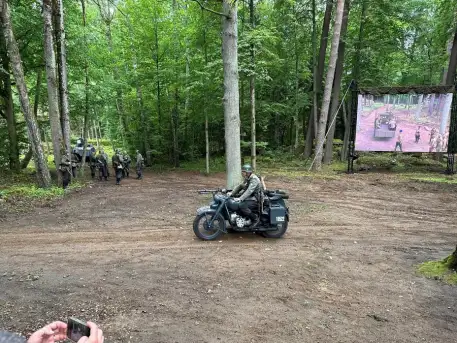 Niezwykła inscenizacja w Wilczym Szańcu. Tym razem o obronie Twierdzy Brzeskiej - zdjęcie 3