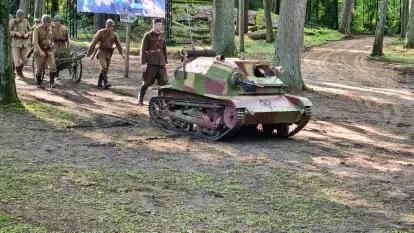 Niezwykła inscenizacja w Wilczym Szańcu. Tym razem o obronie Twierdzy Brzeskiej