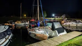 Nocne zdjęcia w porcie Marina Górkło, lipiec 2023 r. - zdjęcie 5