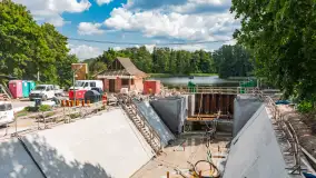 Remont śluzy Guzianka I, sierpień 2023 r. - zdjęcie 12