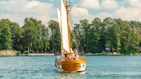 Oldtimery w Strandzie i na jeziorze Kisajno, sierpień 2023 r. - zdjęcie 2