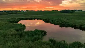 Zachód słońca w okolicach Wopławek i Kętrzyna - zdjęcie 8
